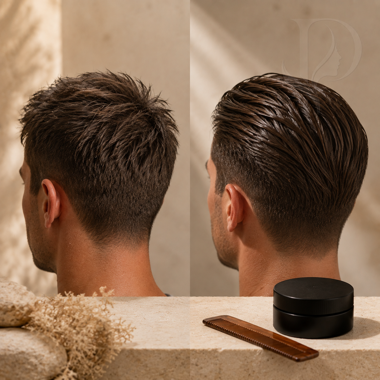 الحل الألماني لتصفيف الشعر الرجالي – مطفي أو محدد | German Men’s Styling – Matte oder Defined