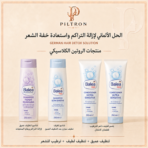 الحل الألماني لإزالة التراكم واستعادة خفة الشعر | German Hair Detox Solution