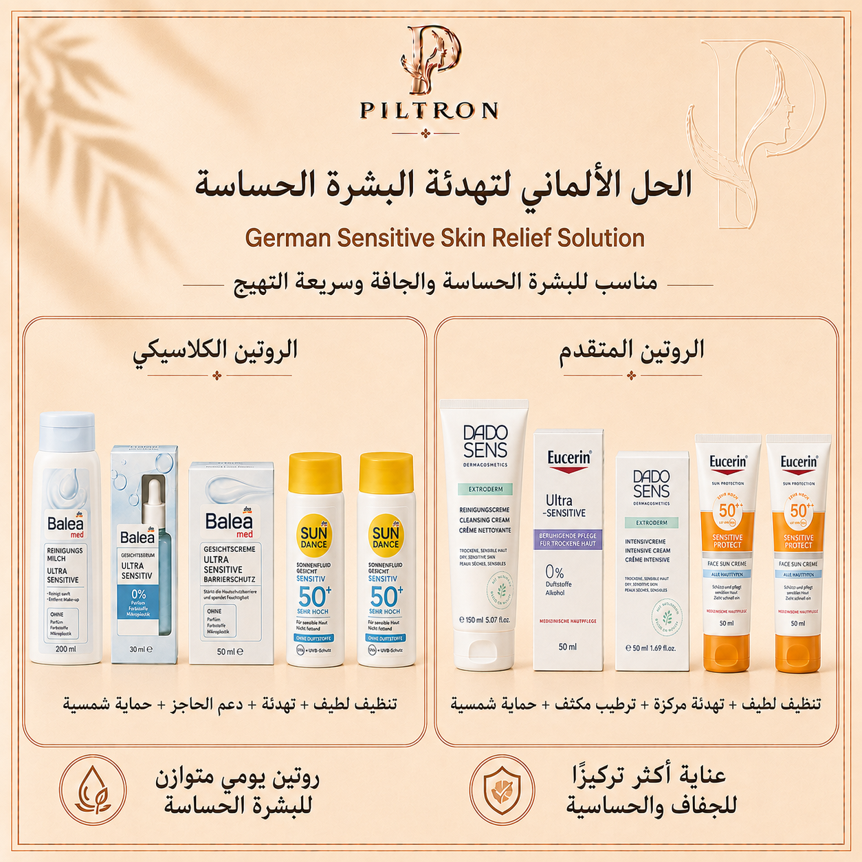 الحل الألماني لتهدئة البشرة الحساسة | German Sensitive Skin Relief Solution