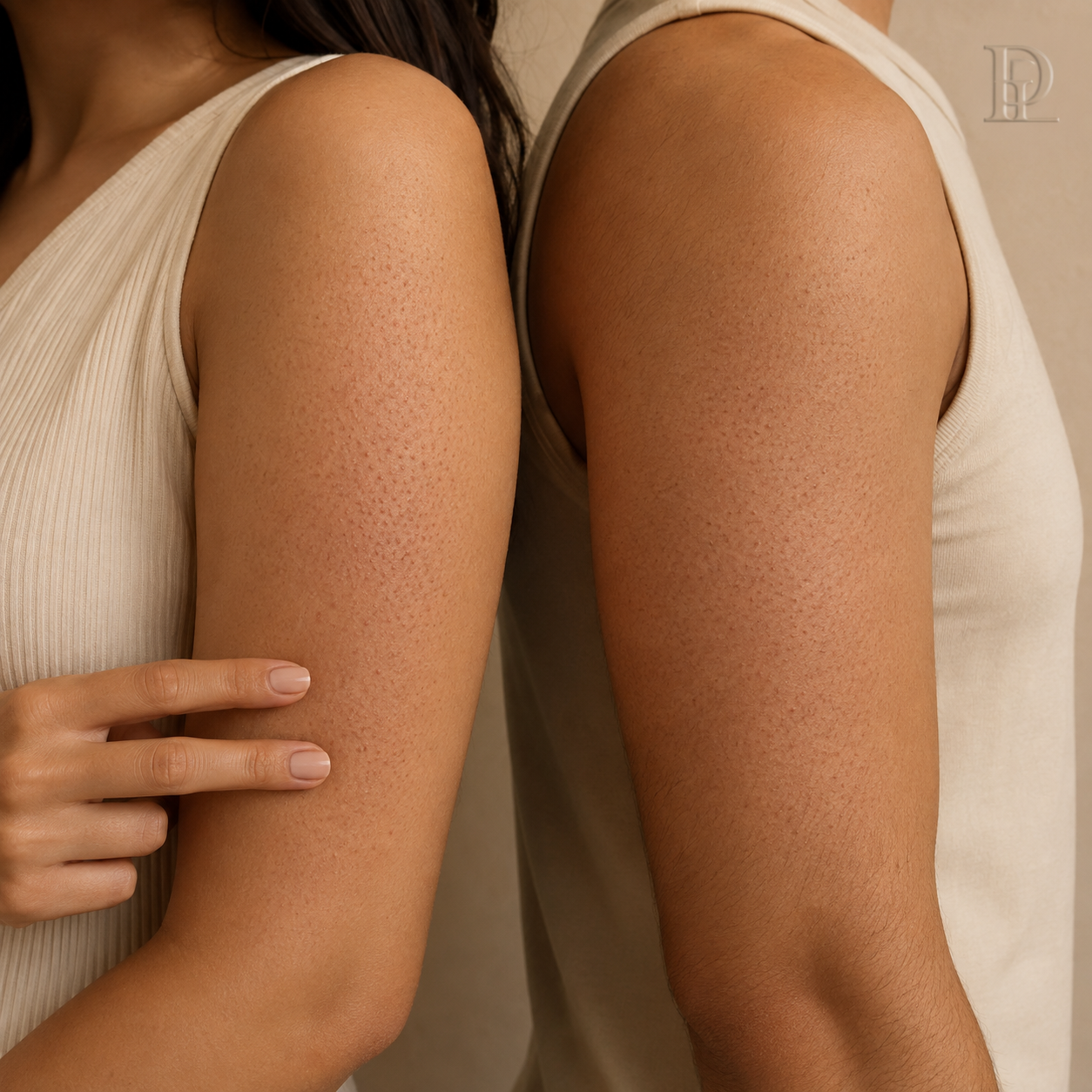 الحل الألماني للعناية بمظهر جلد الدجاجة والتقرن الشعري | German Keratosis Pilaris Care Solution