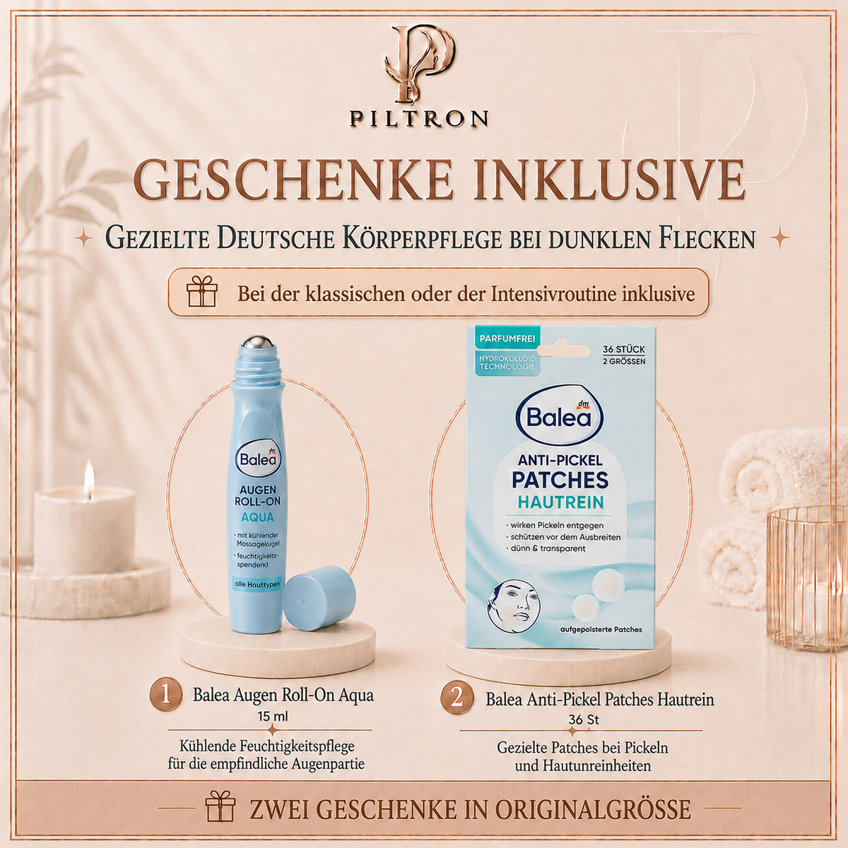 Geschenke – PILTRON Paket 02 | lang:de