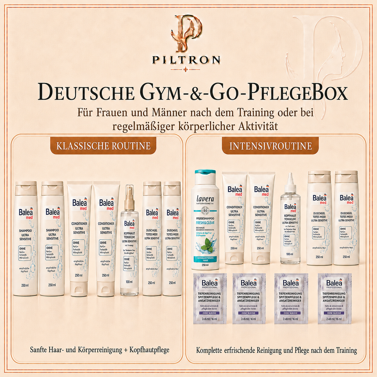 Pflegeroutinen – PILTRON Paket 15 | lang:de