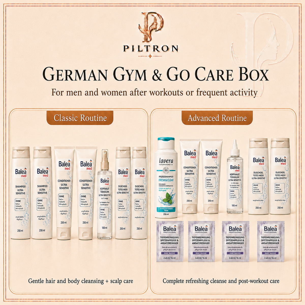 Care routines – PILTRON Package 15 | lang:en