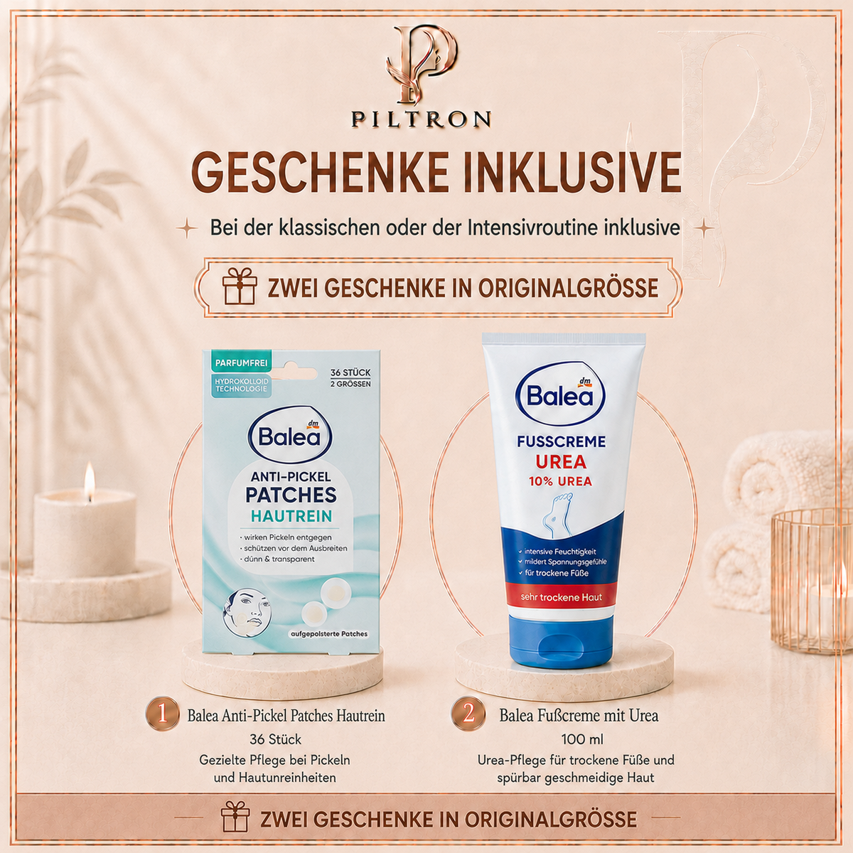 Geschenke – PILTRON Paket 25 | lang:de
