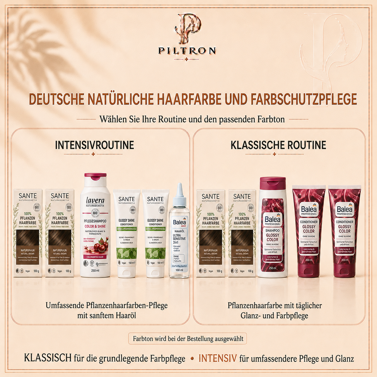 Pflegeroutinen – PILTRON Paket 33 | lang:de