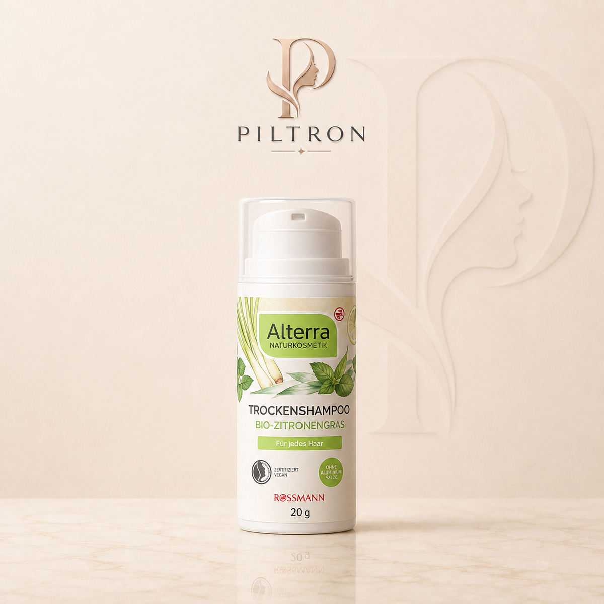 Alterra NATURKOSMETIK Trockenshampoo Bio-Zitronengras