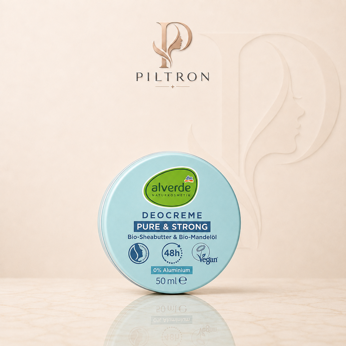 alverde NATURKOSMETIK Deocreme Pure & Strong