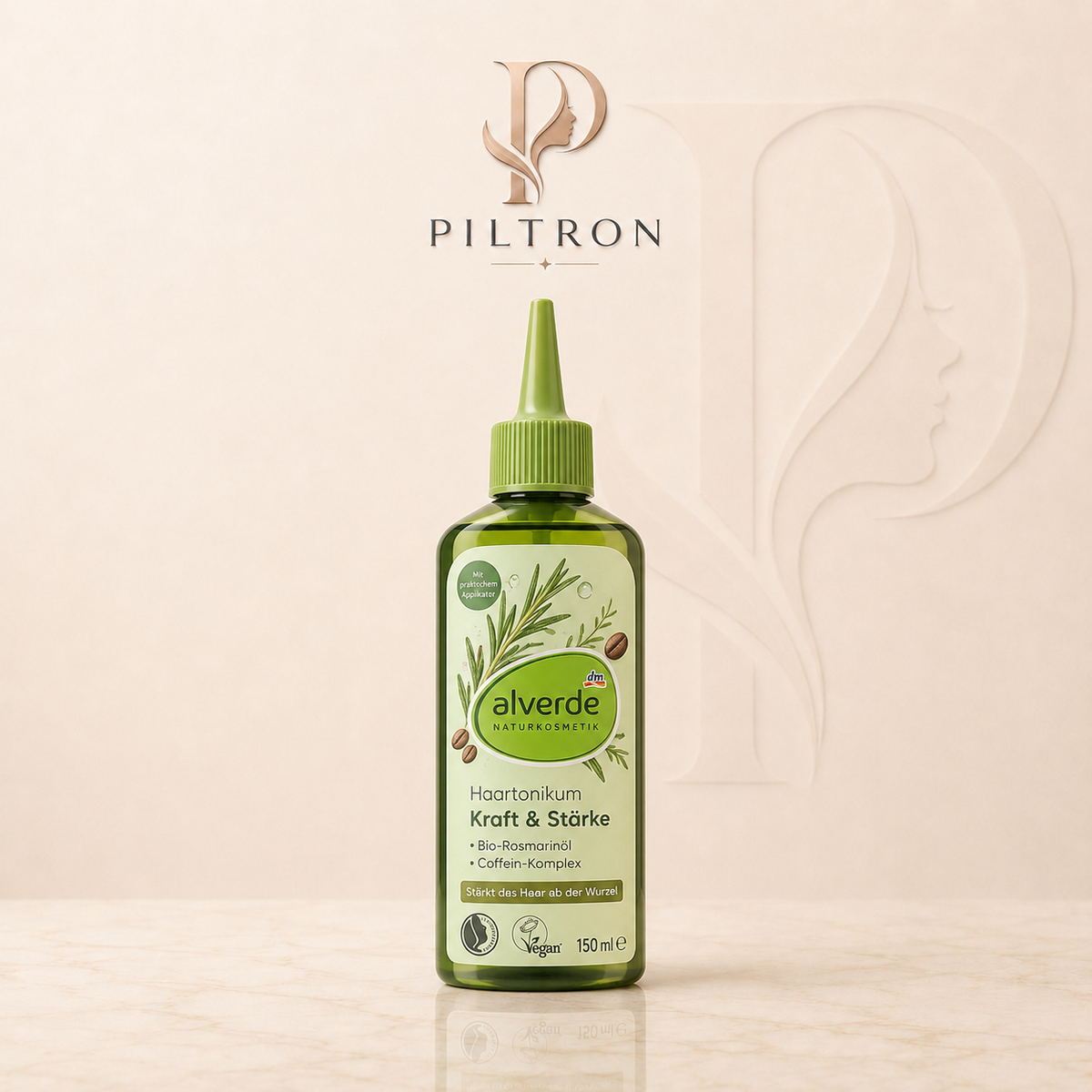 alverde NATURKOSMETIK Haartonikum Kraft & Stärke