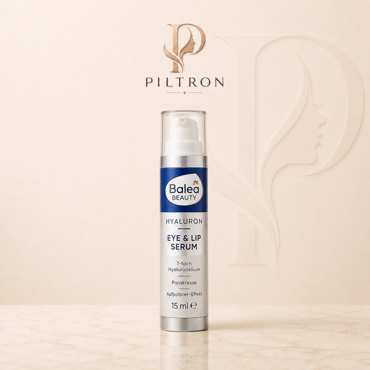 Balea Beauty Hyaluron Eye & Lip Serum